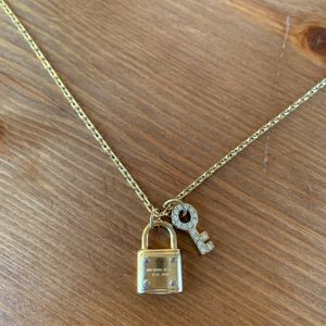 Michael Kors Lock and Key necklace